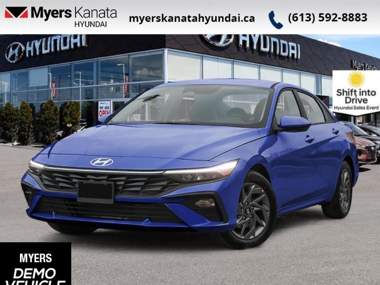 Used 2025 Hyundai Elantra Preferred  - Remote Start - $97.86 /Wk for sale in Kanata, ON