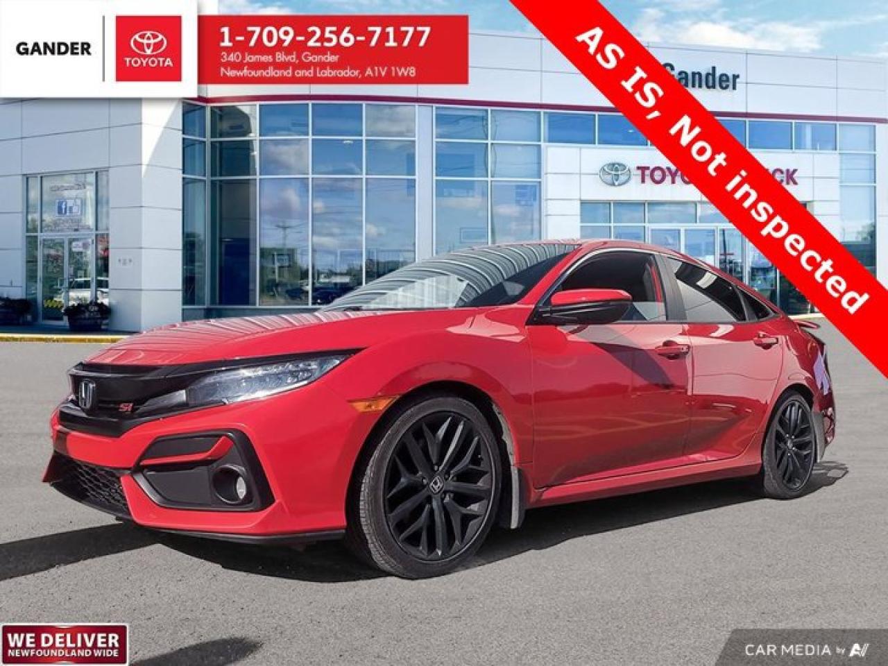 Used 2020 Honda Civic SI Sedan BASE for sale in Gander, NL
