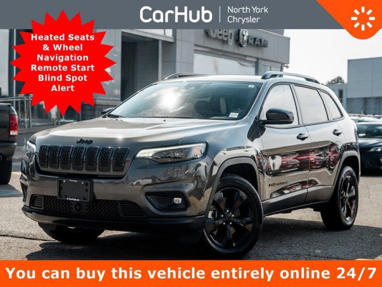 Used 2023 Jeep Cherokee Altitude 4x4 Heated Seats & Wheel Navigation Remote Start for sale in Thornhill, ON