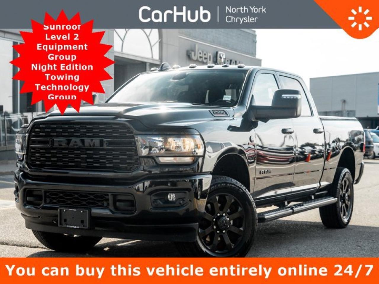 Used 2023 RAM 2500 Big Horn Sunroof Level 2 Equipment Group Night Edition Towing Technology Group for sale in Thornhill, ON