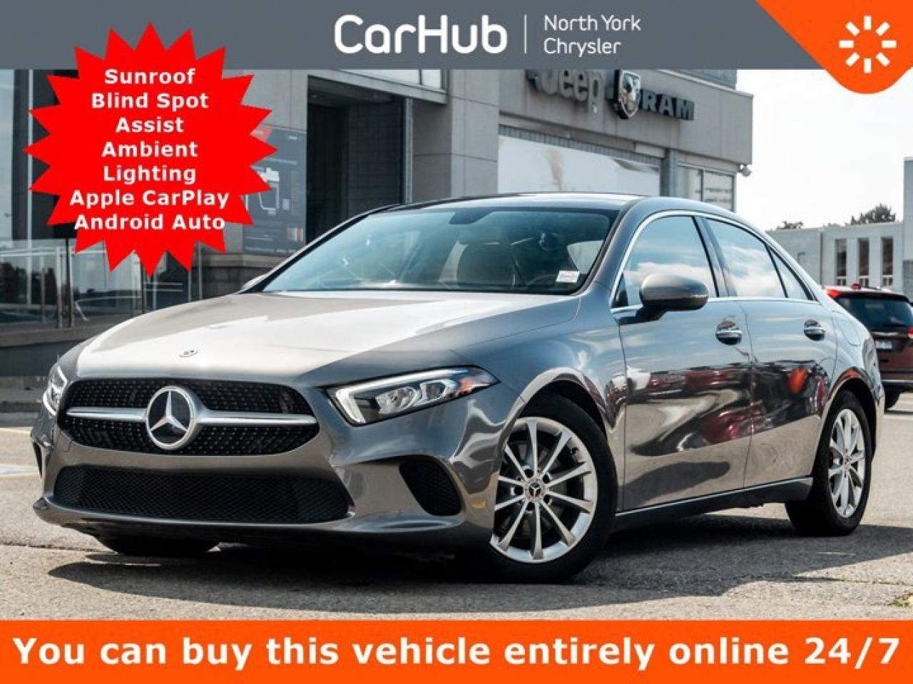 Used 2022 Mercedes-Benz A-Class A 220 Sunroof Blind Spot Assist Ambient Lighting for sale in Thornhill, ON