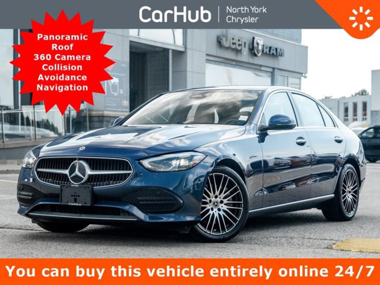 Used 2024 Mercedes-Benz C-Class C 300 4MATIC Panoroof 360 Camera Collision Avoidance for sale in Thornhill, ON