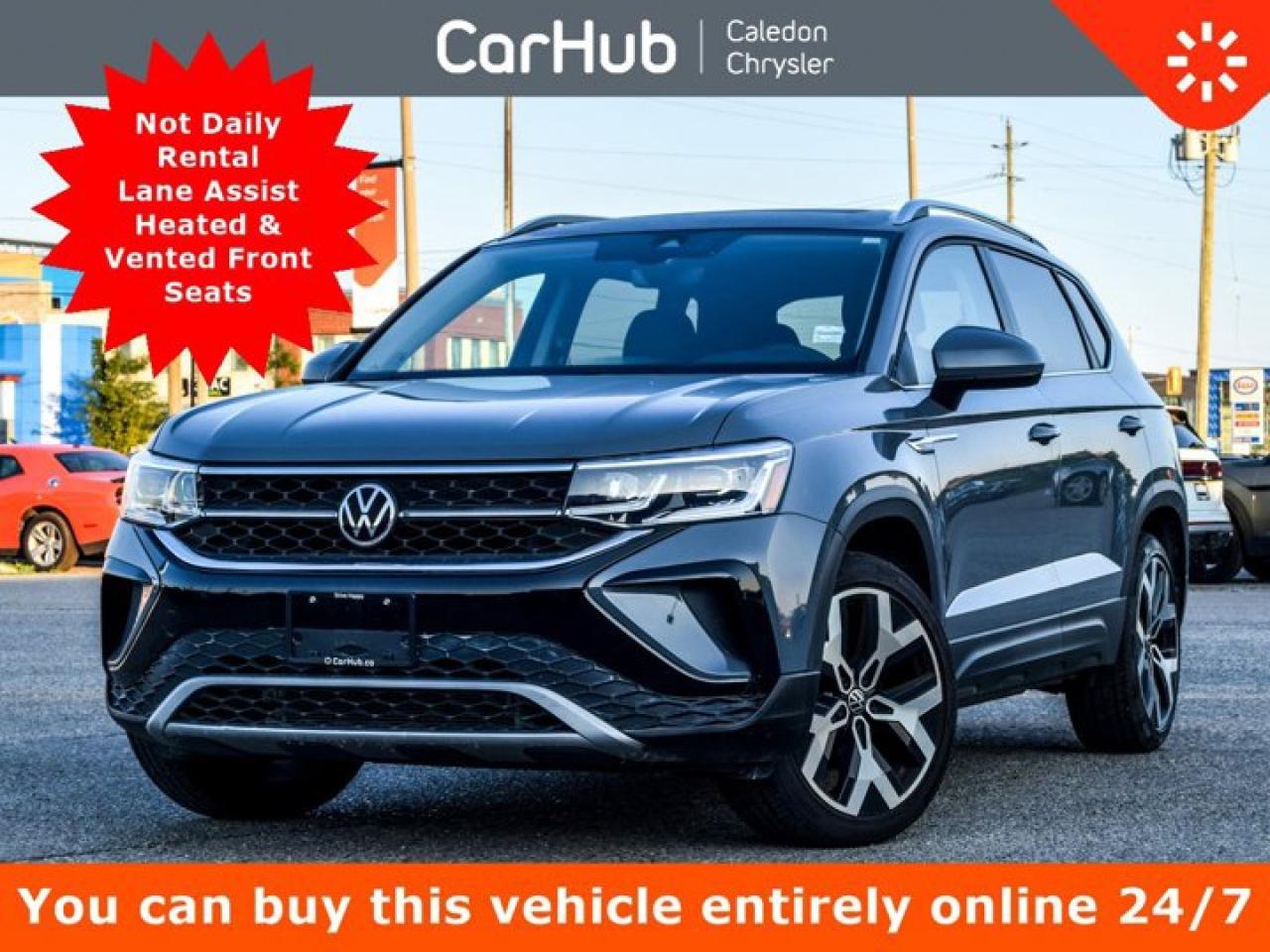 2022 Volkswagen Taos Highline 4Motion Pano Sunroof Blind Spot 19"Alloy Photo0