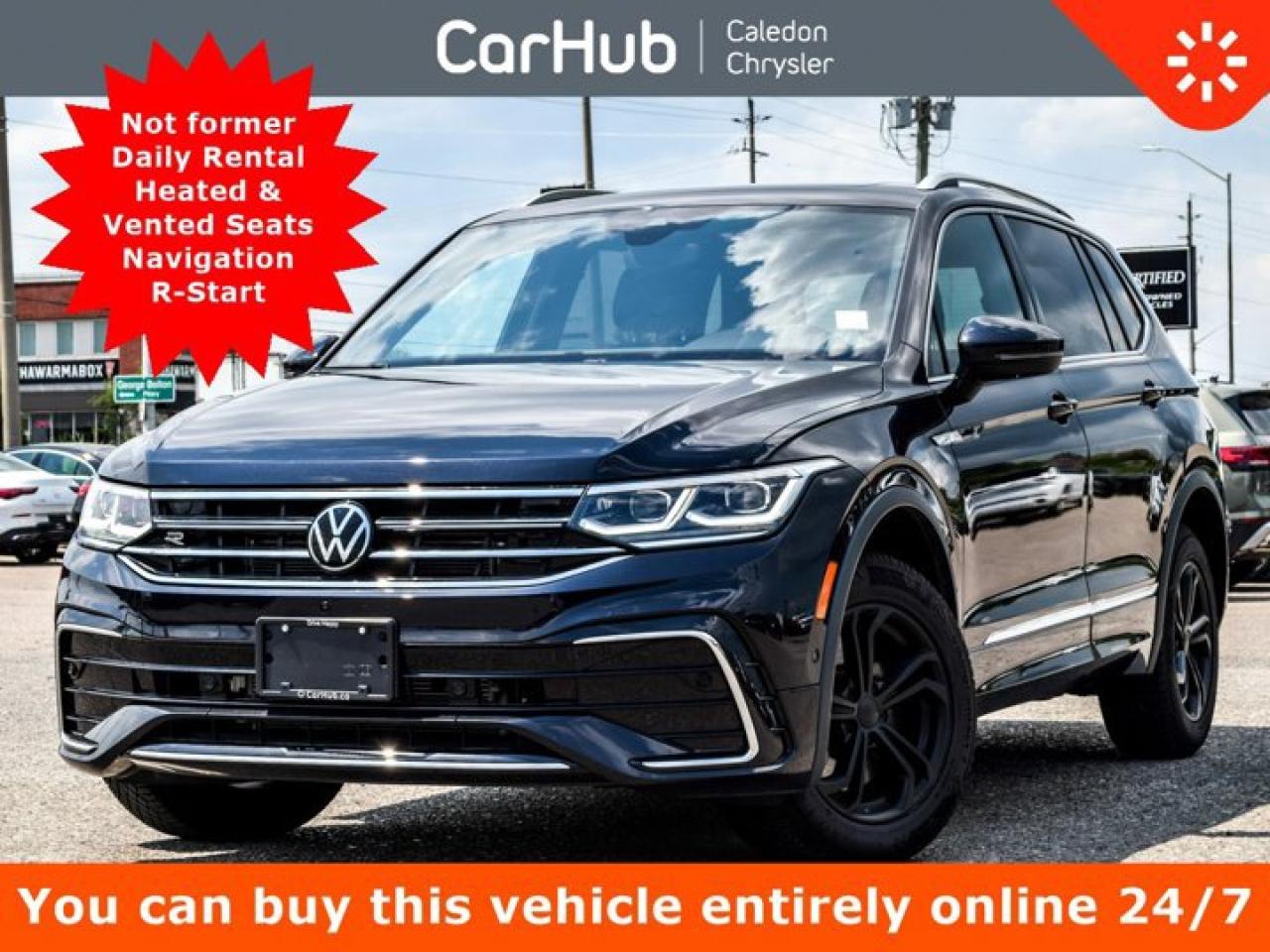 Used 2024 Volkswagen Tiguan Highline R-Line 4Motiom Pano Sunroof 360 Camera for sale in Bolton, ON