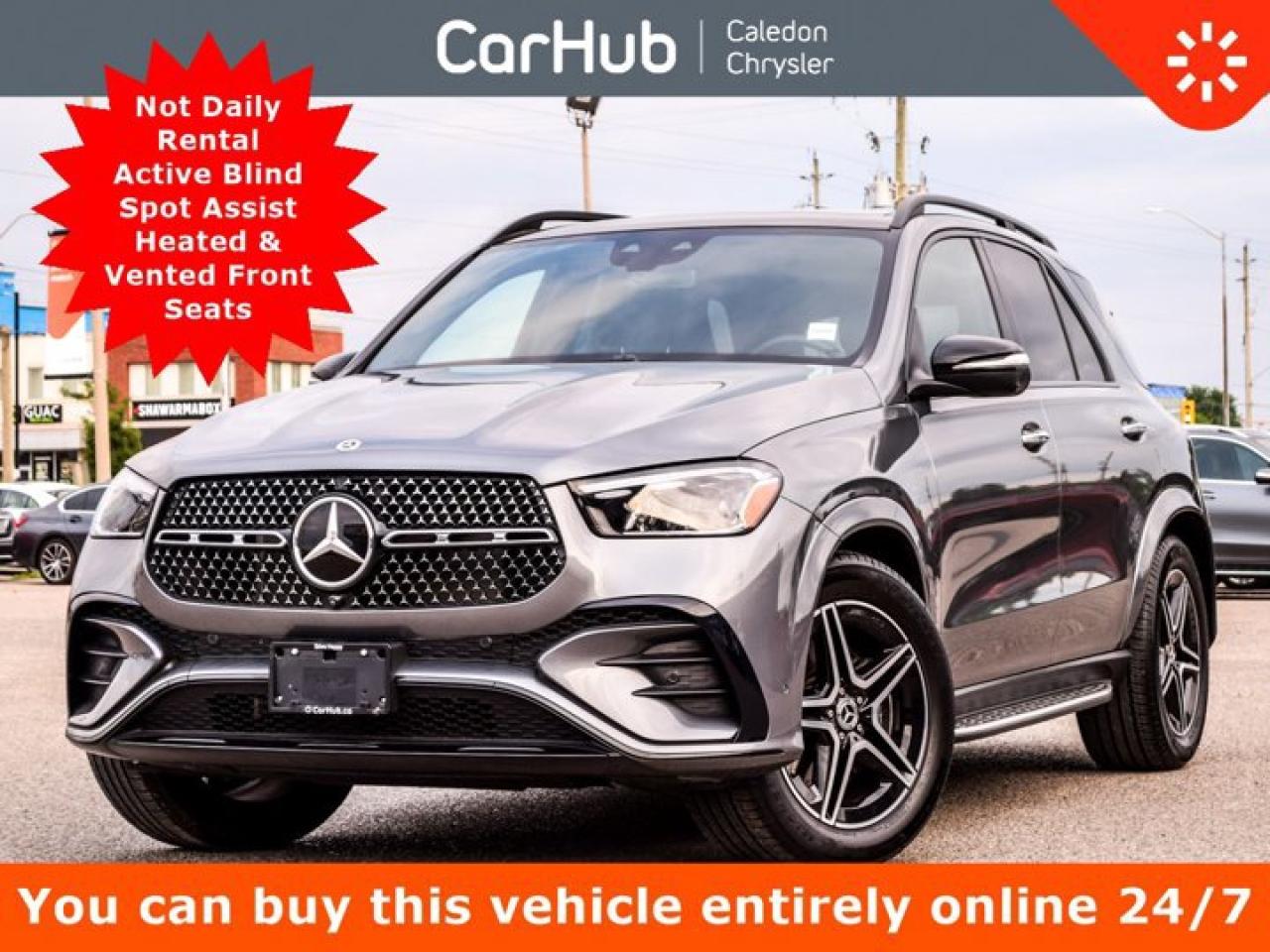 Used 2024 Mercedes-Benz GLE GLE 350 4Matic Only 2801 Km Pano Sunroof Navi  360 Camera for sale in Bolton, ON