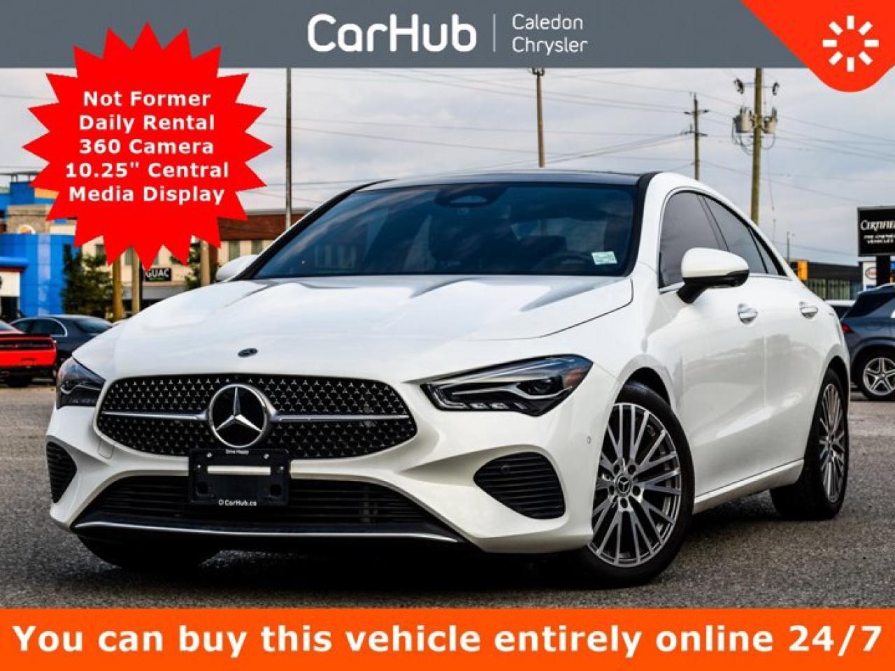 Used 2025 Mercedes-Benz CLA-Class CLA 250 Sunroof Navi Heated Front Seats for sale in Bolton, ON