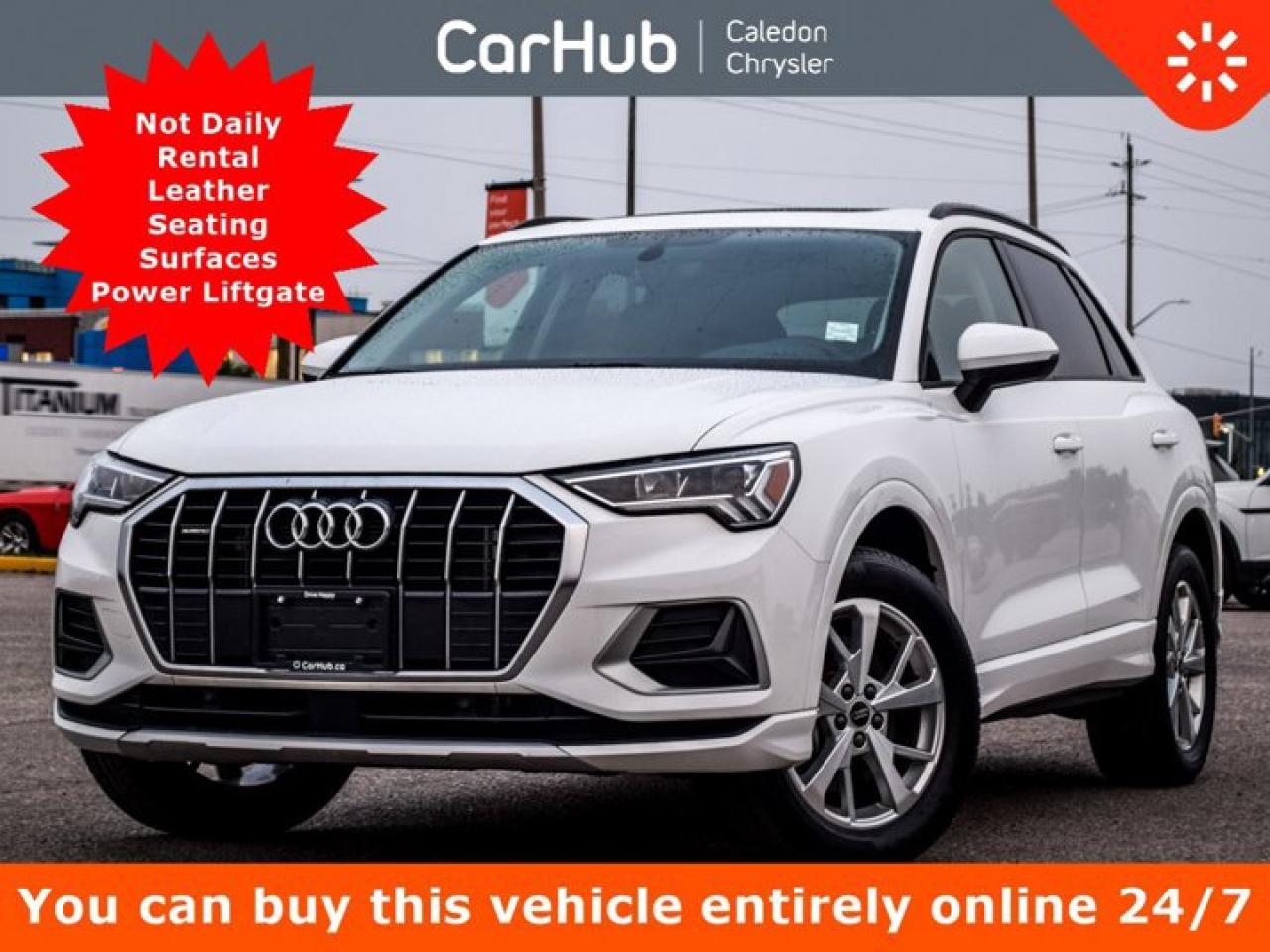 Used 2022 Audi Q3 Komfort Quattro Pano Sunroof Leather Heated Front Seats for sale in Bolton, ON