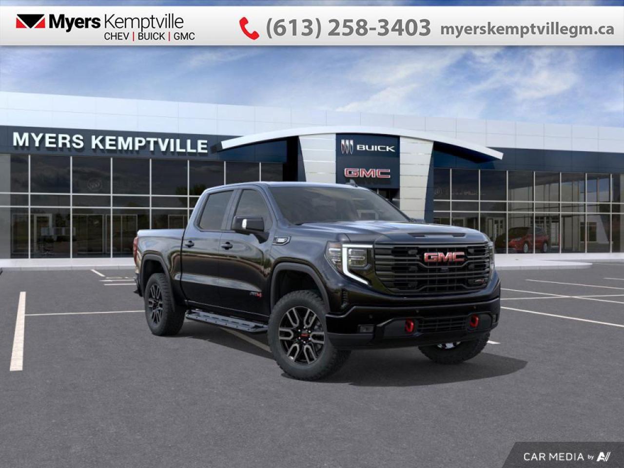 New 2025 GMC Sierra 1500 AT4  - Leather Seats - Sunroof for sale in Kemptville, ON