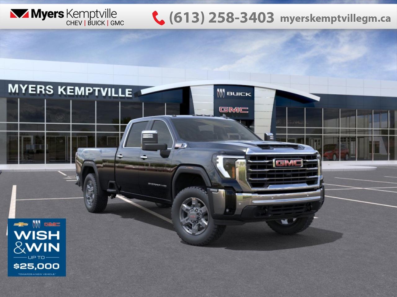New 2025 GMC Sierra 2500 HD SLT  - Leather Seats - Diesel Engine for sale in Kemptville, ON