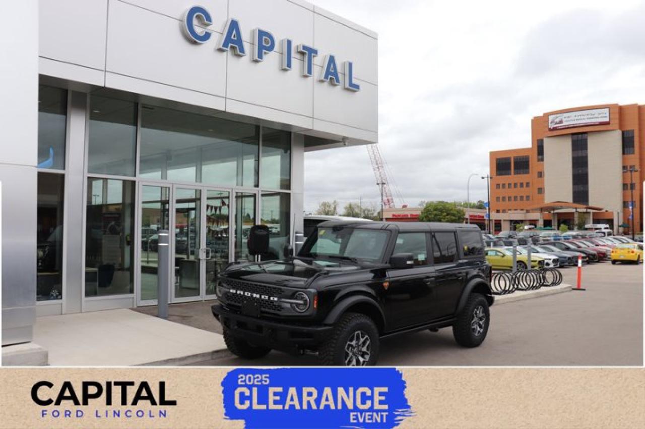 New 2025 Ford Bronco Badlands for sale in Winnipeg, MB