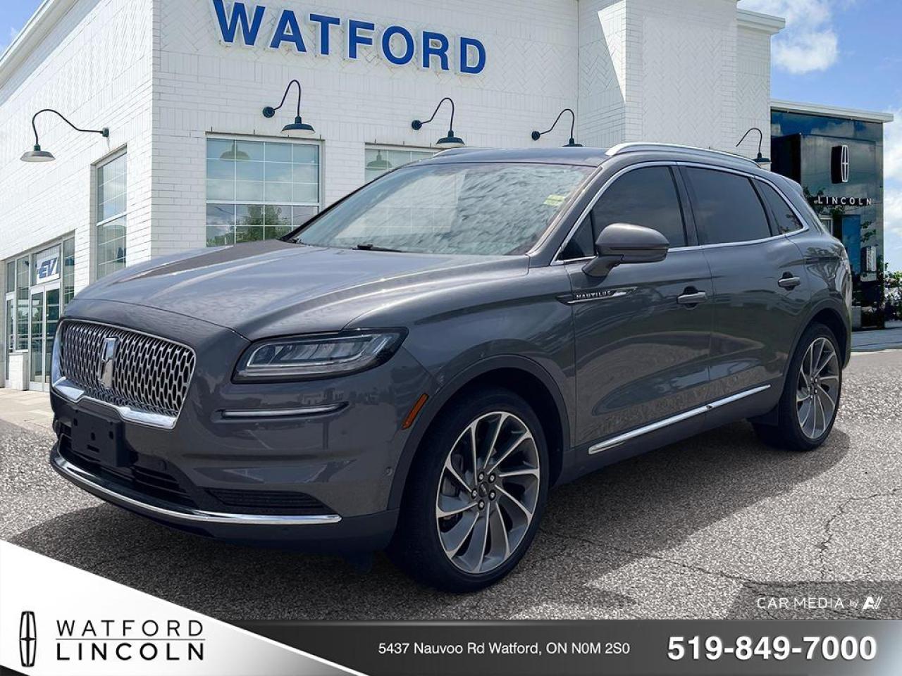 Used 2022 Lincoln Nautilus Reserve AWD for sale in Watford, ON