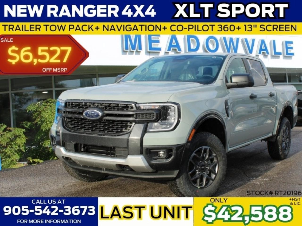 New 2024 Ford Ranger XLT for sale in Mississauga, ON