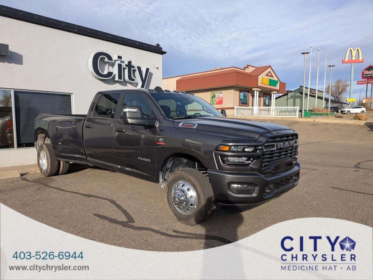 New 2026 RAM 3500 Big Horn 4x4 Crew Cab 8' Box for sale in Medicine Hat, AB