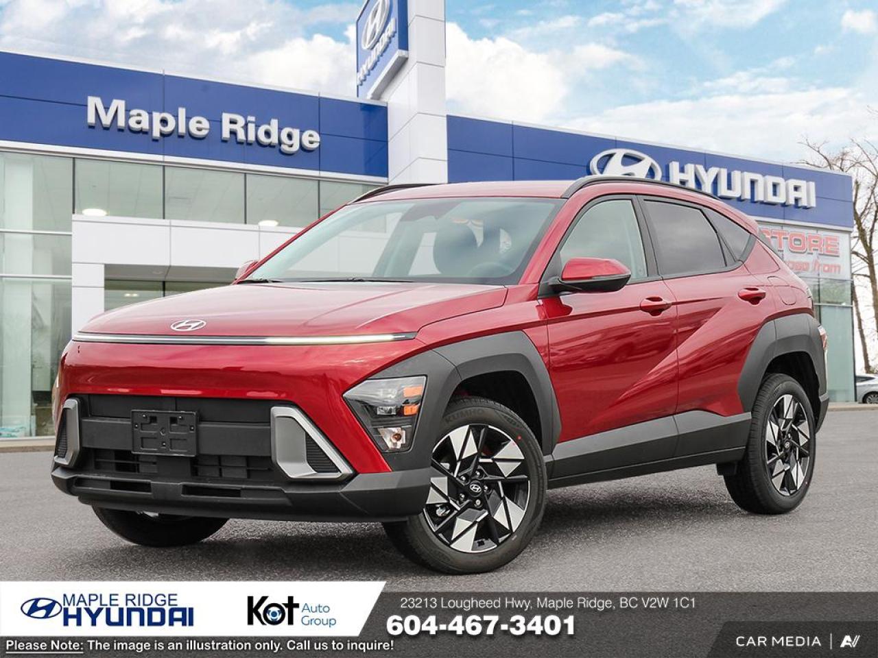 New 2025 Hyundai KONA Preferred for sale in Maple Ridge, BC