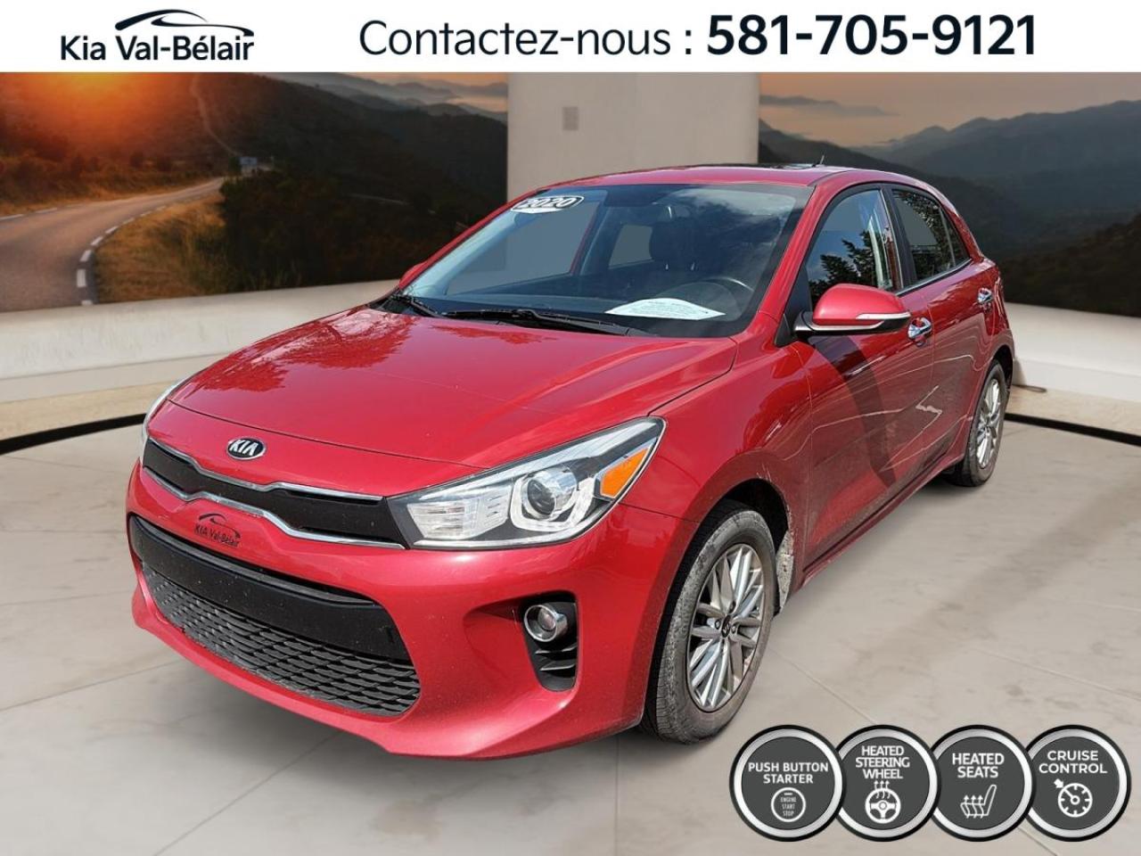 Used 2020 Kia Rio5 EX * A/C* SIEGE CHAUFF* CAMERA* BLUETOOTH * TOIT * for sale in Québec, QC