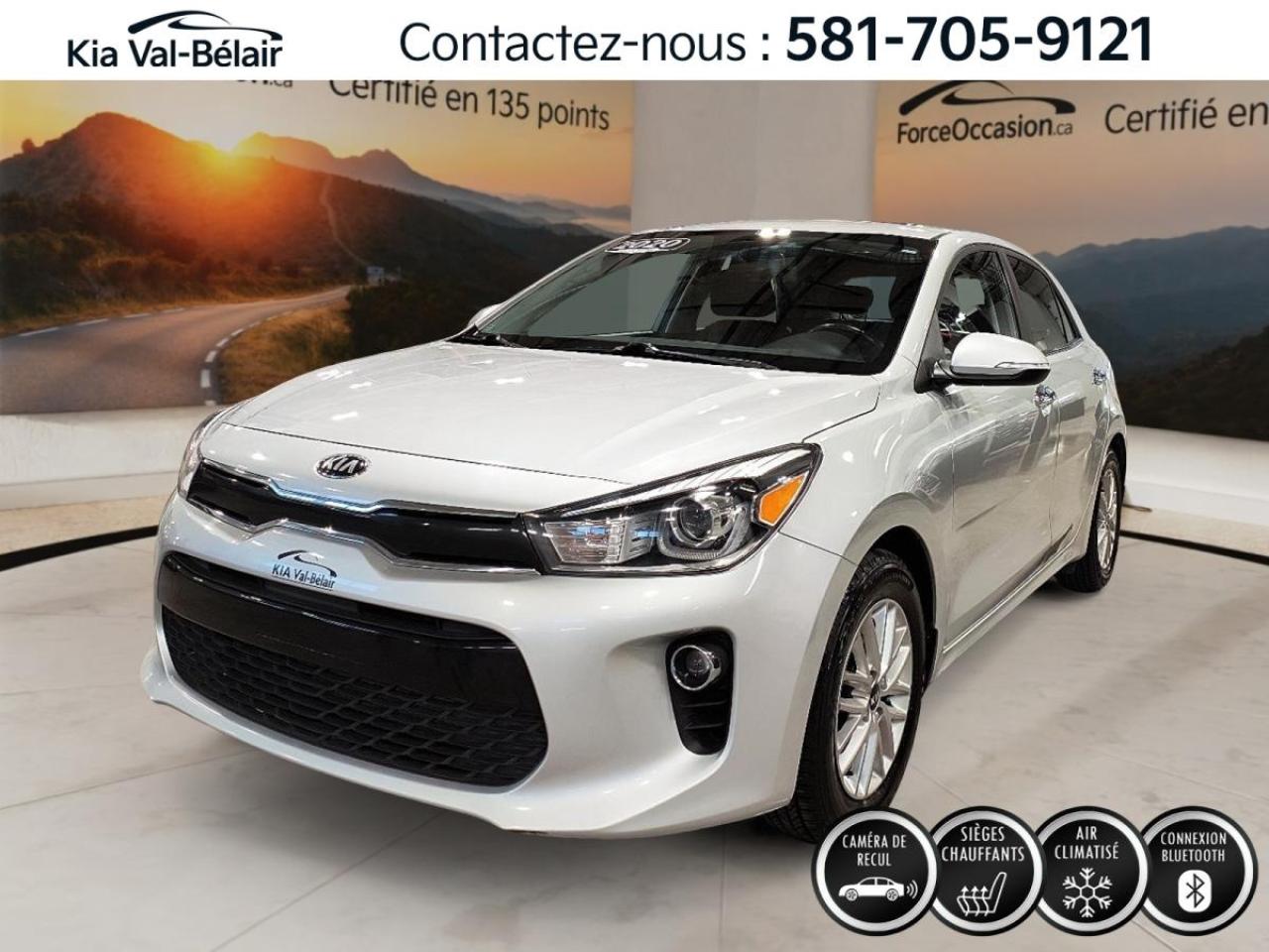 Used 2020 Kia Rio5 EX *TOIT *CRUISE *CAMERA *CARPLAY *SIEGES CHAUFF *BOUTON POUSSOIR for sale in Québec, QC