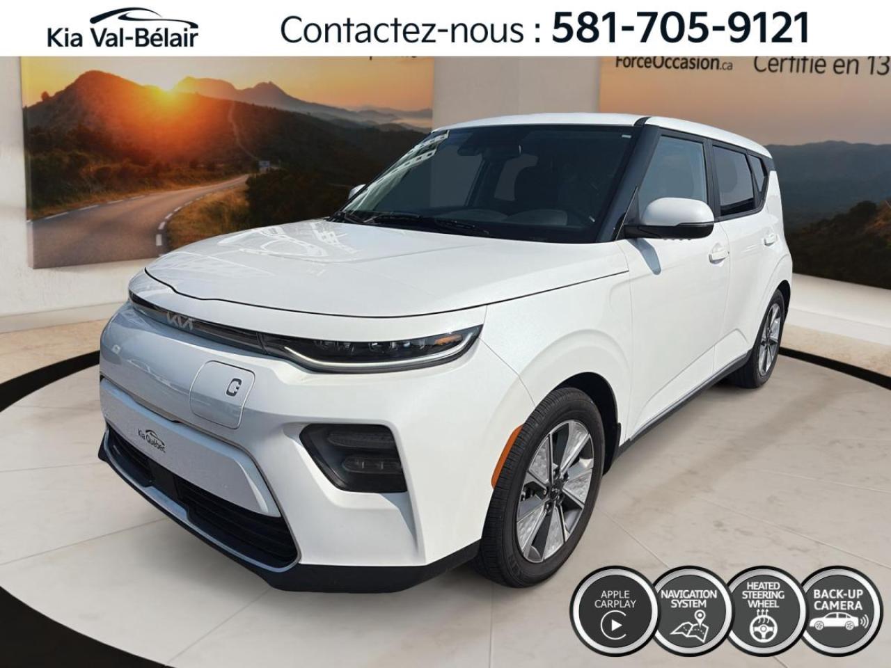 Used 2023 Kia Soul EV EV PREMIUM *CAMERA *CARPLAY *CRUISE *BI-ZONE *GPS for sale in Québec, QC