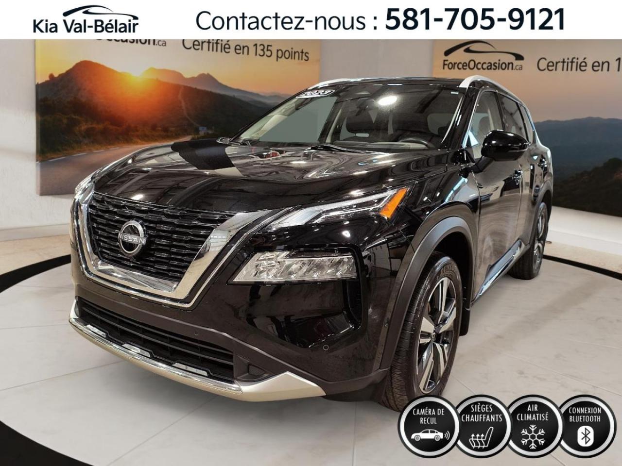 Used 2023 Nissan Rogue PLATINIUM *AWD *TURBO *CUIR *TOIT *BI-ZONE *CAMERA 360° for sale in Québec, QC