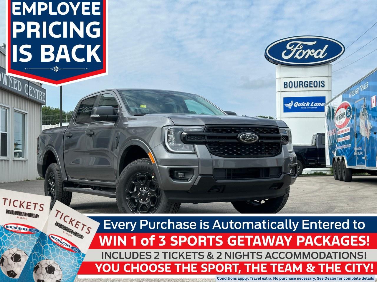 New 2025 Ford Ranger XLT 4WD SUPERCREW 5' BOX for sale in Midland, ON