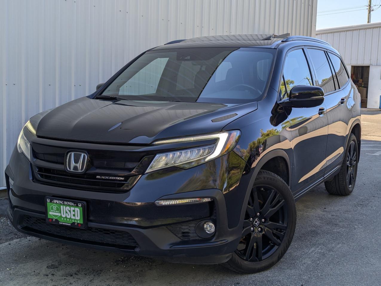 Used 2019 Honda Pilot Black Edition $229 BI-WEEKLY - WELL MAINTAINED, SMOKE-FREE, LOCAL TRADE for sale in Cranbrook, BC