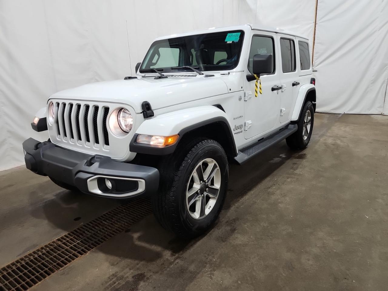 Used 2021 Jeep Wrangler UNLIMITED SAHARA | LEATHER | NAV | REMOTE START for sale in Kitchener, ON