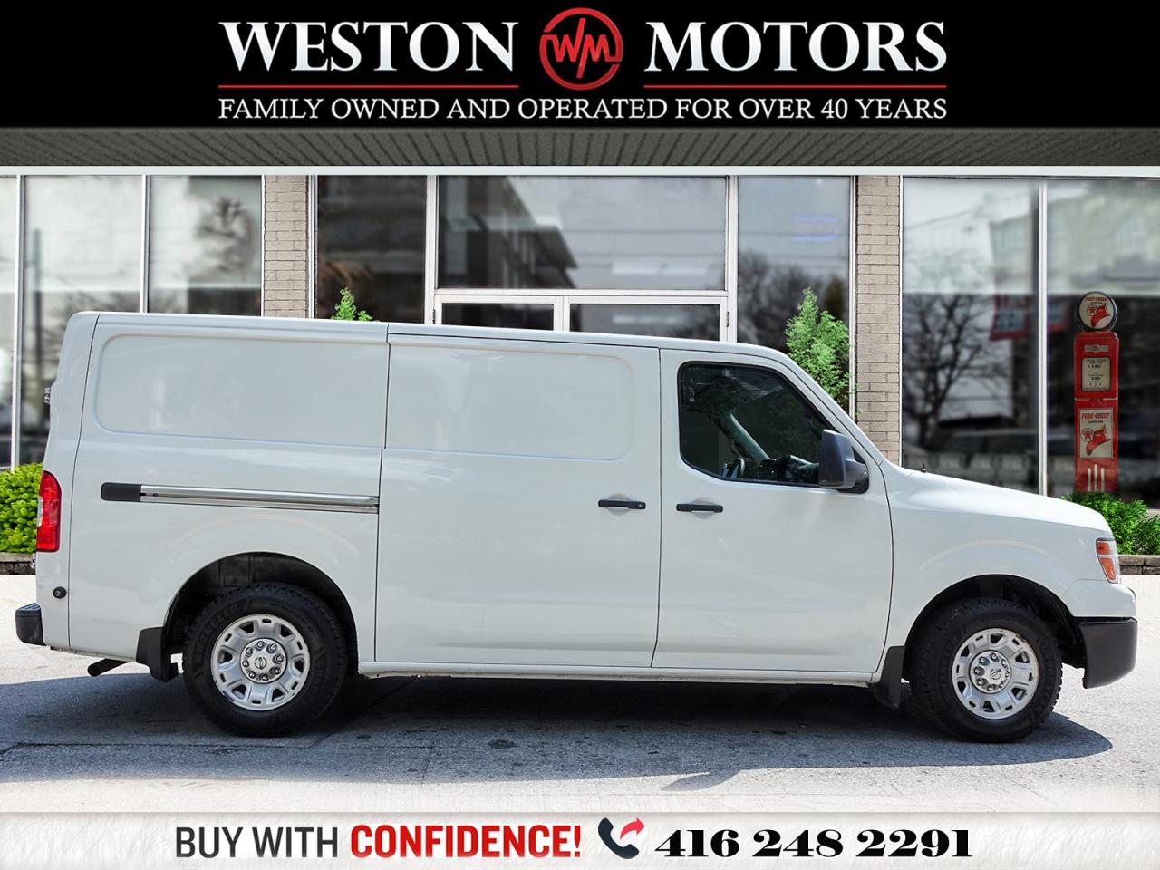 2015 Nissan NV 2500 SV*LOW ROOF*REV-CAM*SHELVING Photo2