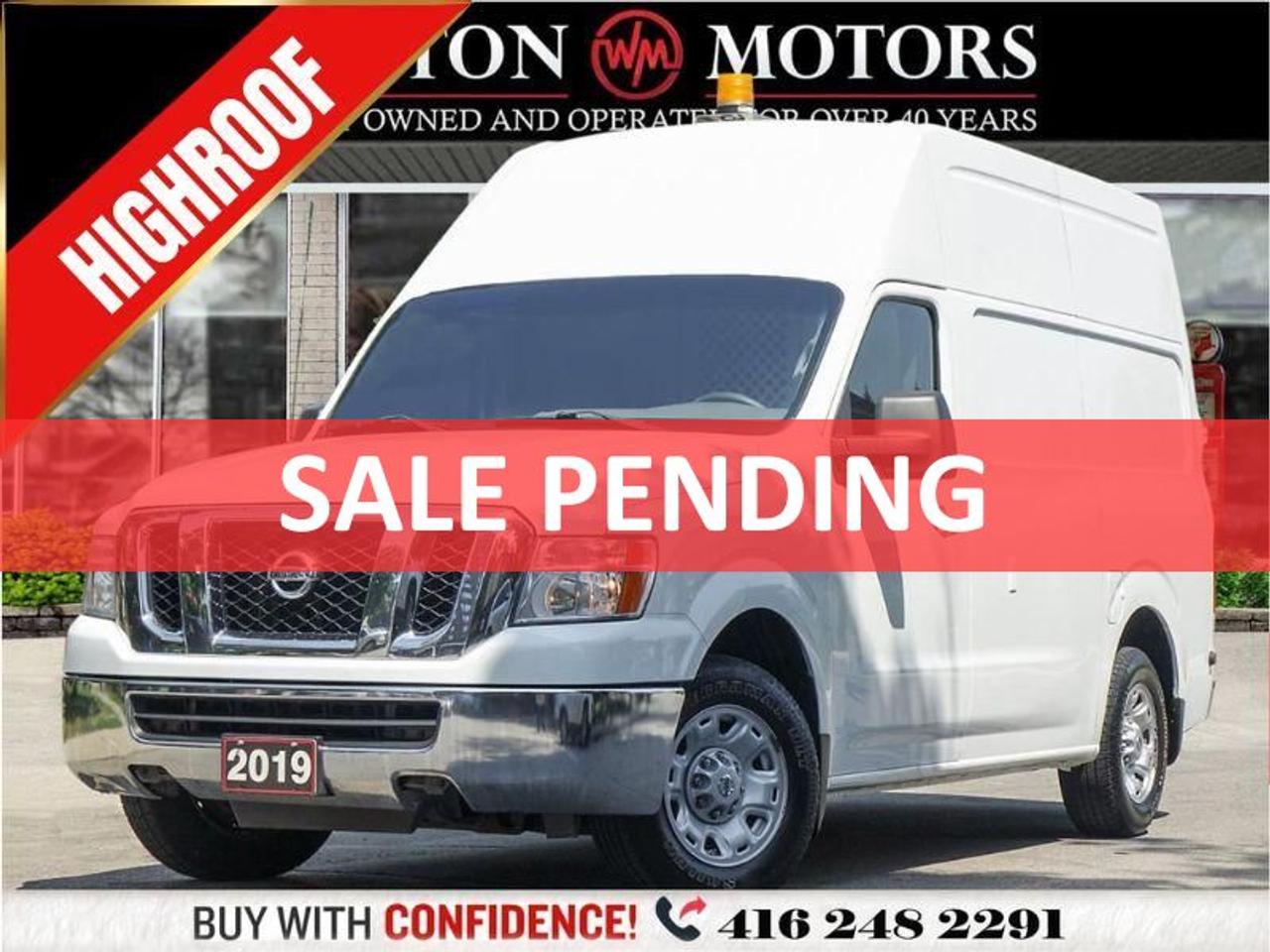 2019 Nissan NV 2500 SL*POWER GROUP*SHELVING*REV-CAM*NAVIGATION