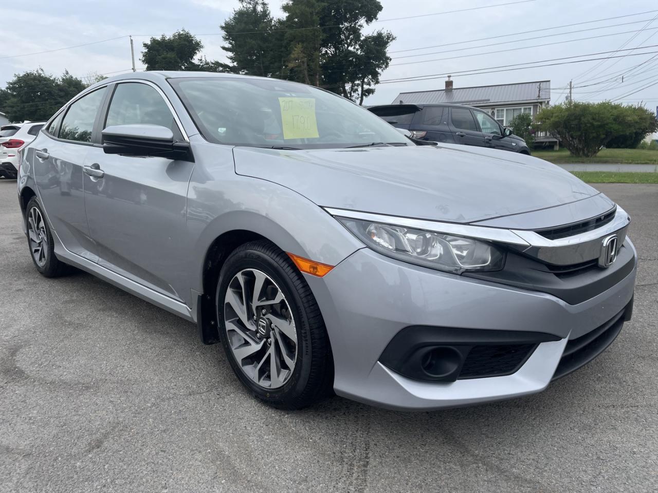 Used 2017 Honda Civic EX / POWER SUNROOF / PUSH BUTON START & BACK UP CAMERA / APPLE CARPLAY & ANDROID AUTO / WINTER TIRES ALSO INCLUDED for sale in Truro, NS