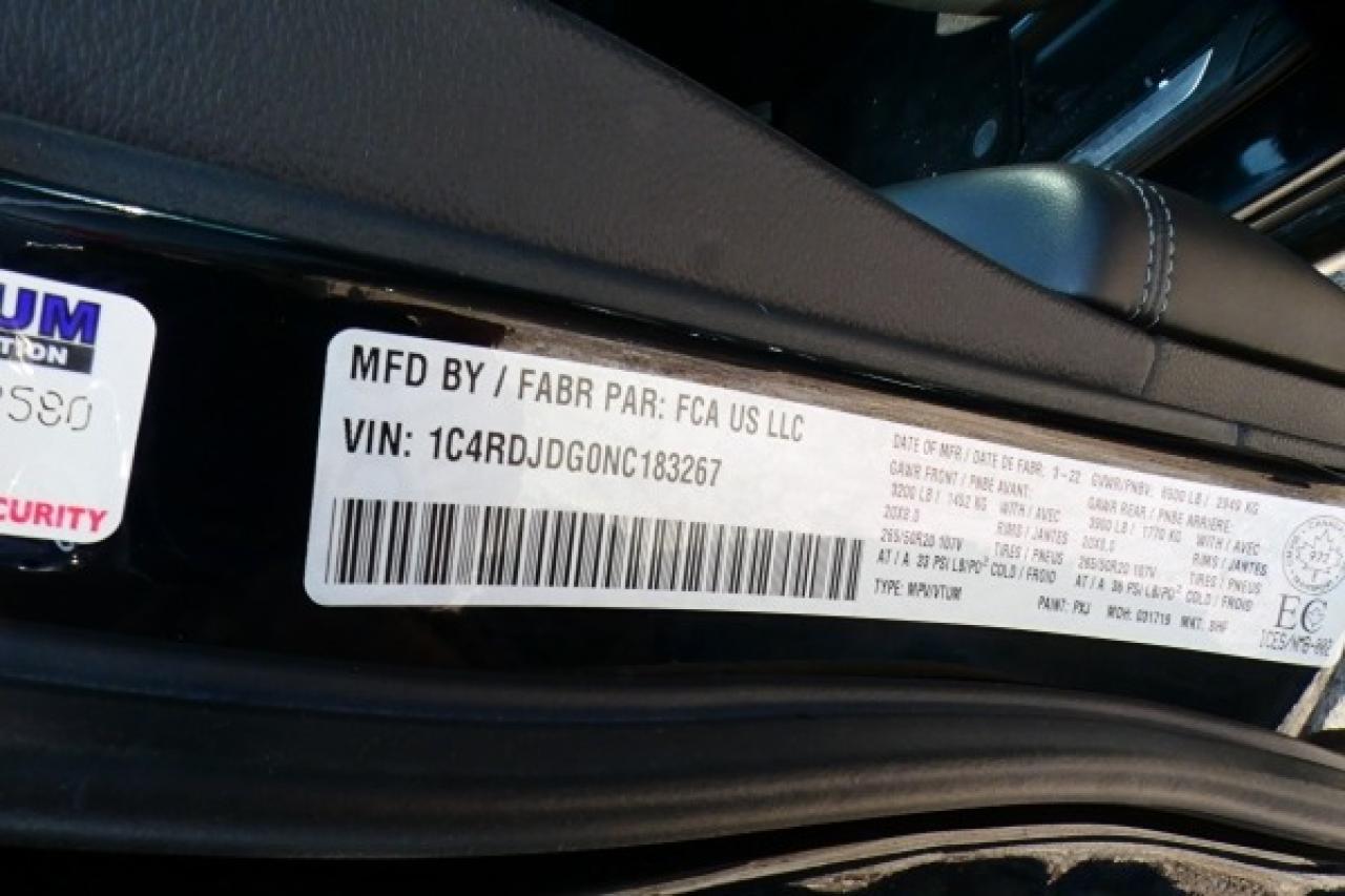 2022 Dodge Durango GT AWD w/Htd L.wrap, S/R, BUC - Photo #21
