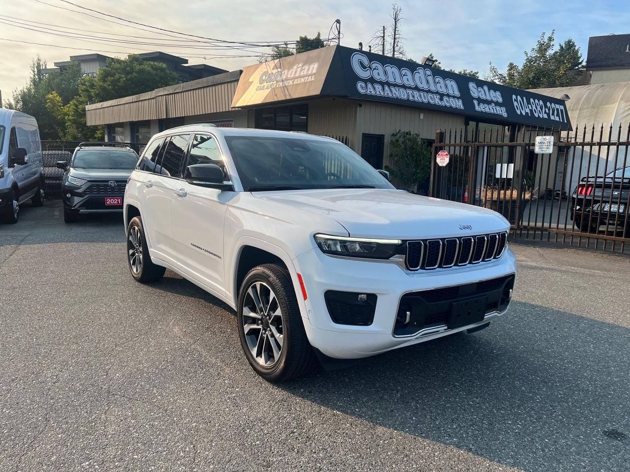 Used 2022 Jeep Grand Cherokee Overland for sale in Langley, BC