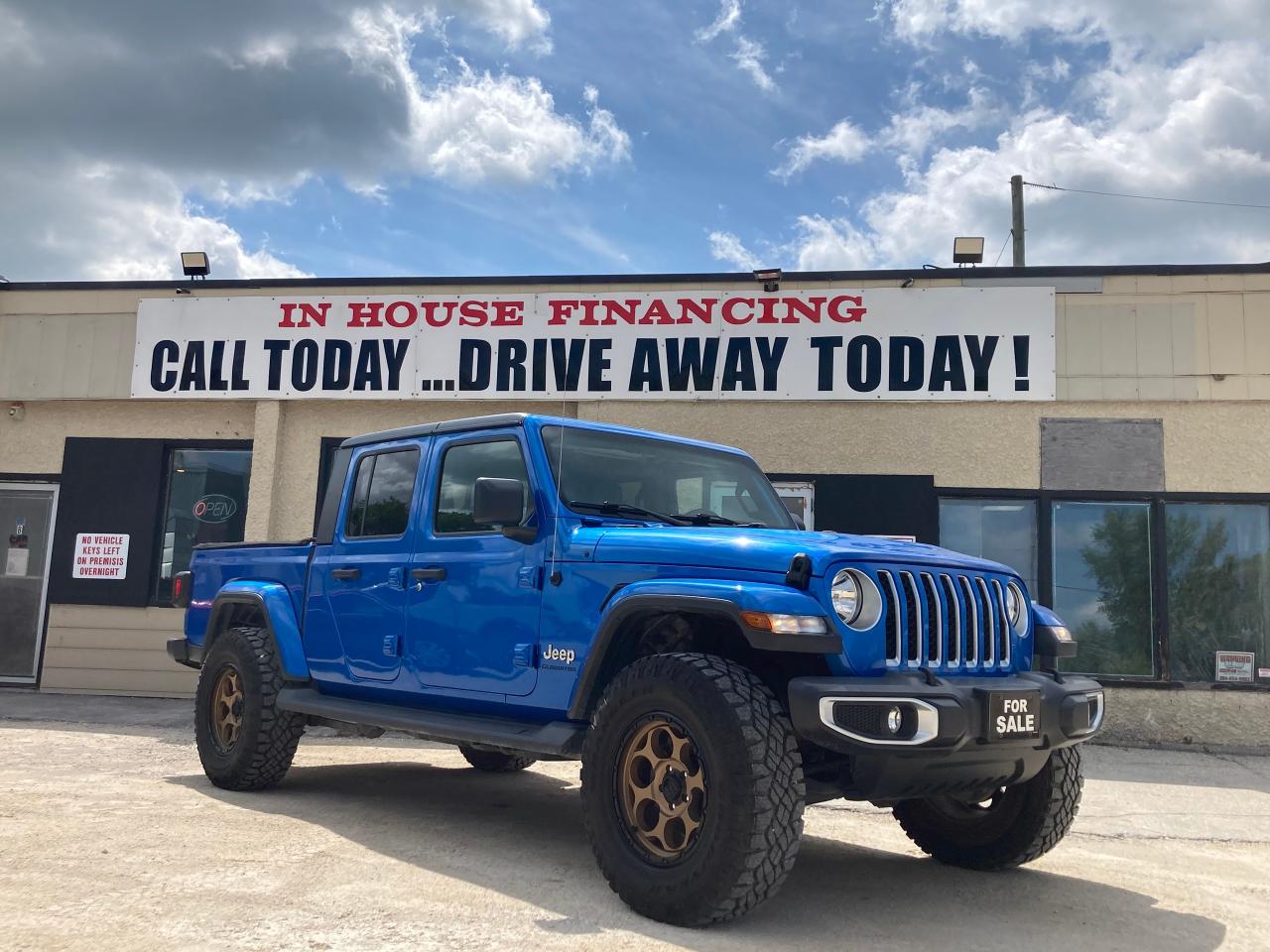 Used 2020 Jeep Gladiator Overland for sale in Winnipeg, MB