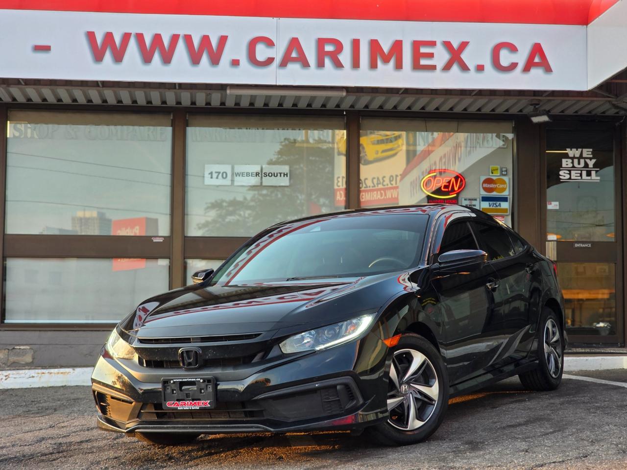 Used 2020 Honda Civic LX Honda Sensing | Backup Camera | Heated Seats | Apple Car Play | Android Auto for sale in Waterloo, ON