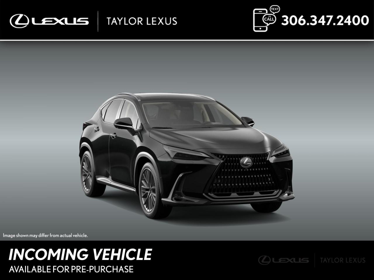 New 2025 Lexus NX 350h for sale in Regina, SK