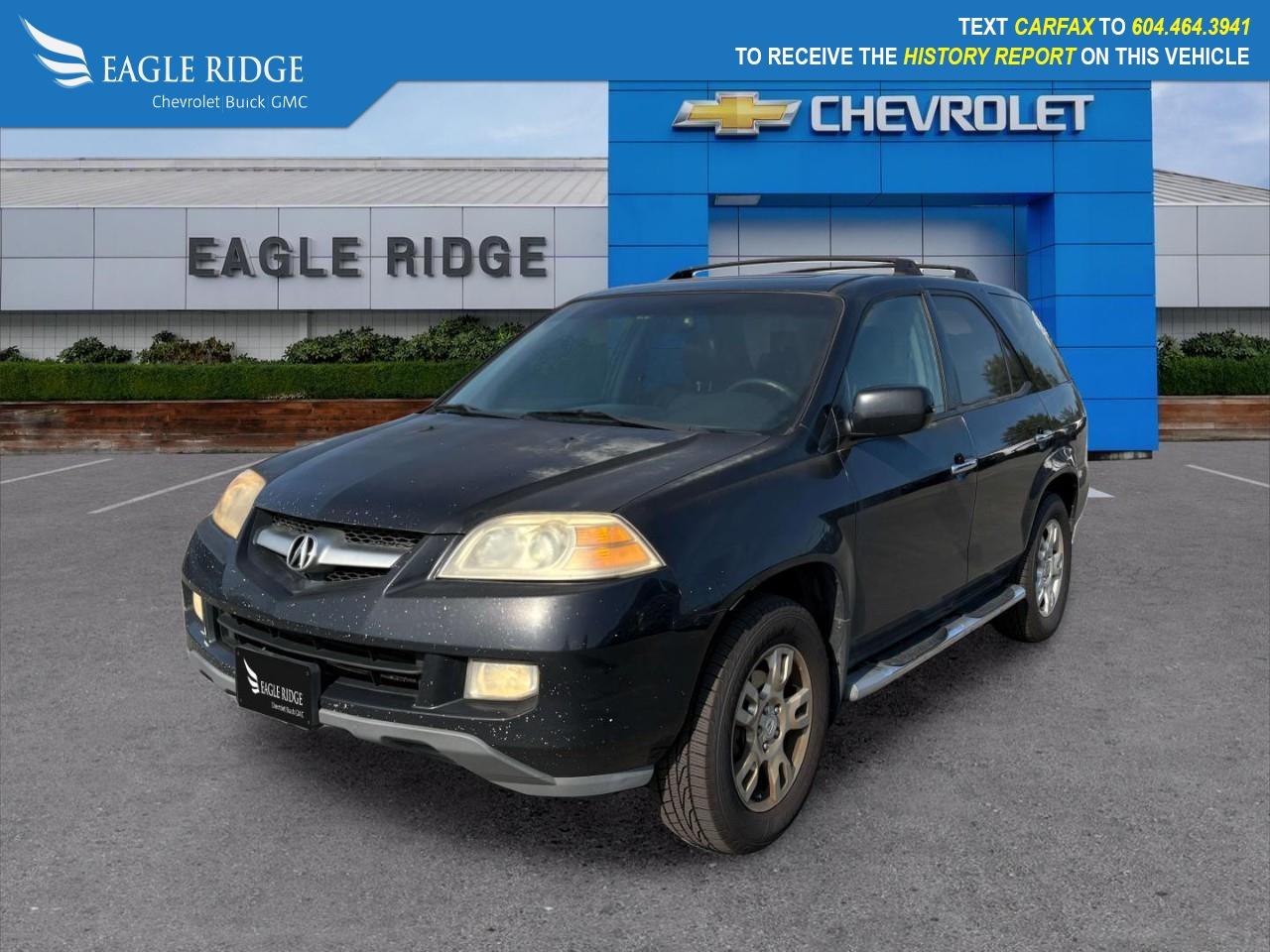 Used 2006 Acura MDX Power driver seat, Power steering, Power windows, Remote keyless entry, Steering wheel mounted audio controls, Tachometer, Tilt steering wheel for sale in Coquitlam, BC