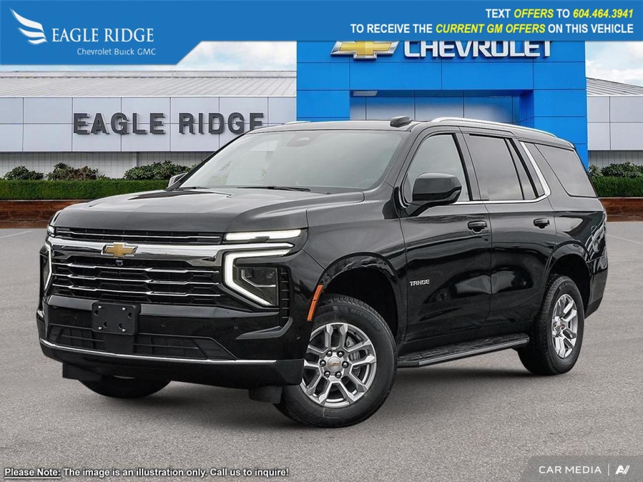 New 2025 Chevrolet Tahoe LT 12-inch digital instrument cluster, 17.7-inch touchscreen, Google Built-in, wireless Apple CarPlay and Android Auto, Bluetooth, wireless charging, Wi-Fi compatibility for sale in Coquitlam, BC