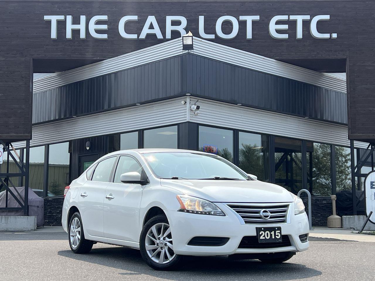 Used 2015 Nissan Sentra 1.8 SV SIRIUS XM, BACK UP CAMERA, HEATED SEATS, PUSH TO START, USB AND AUX PORT!! for sale in Sudbury, ON