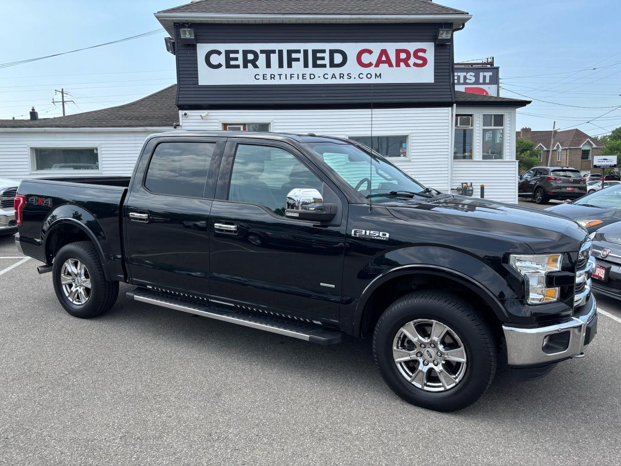 Used 2016 Ford F-150 Lariat ** 4X4, BSM, HTD/COOL LEATH ** for sale in St Catharines, ON