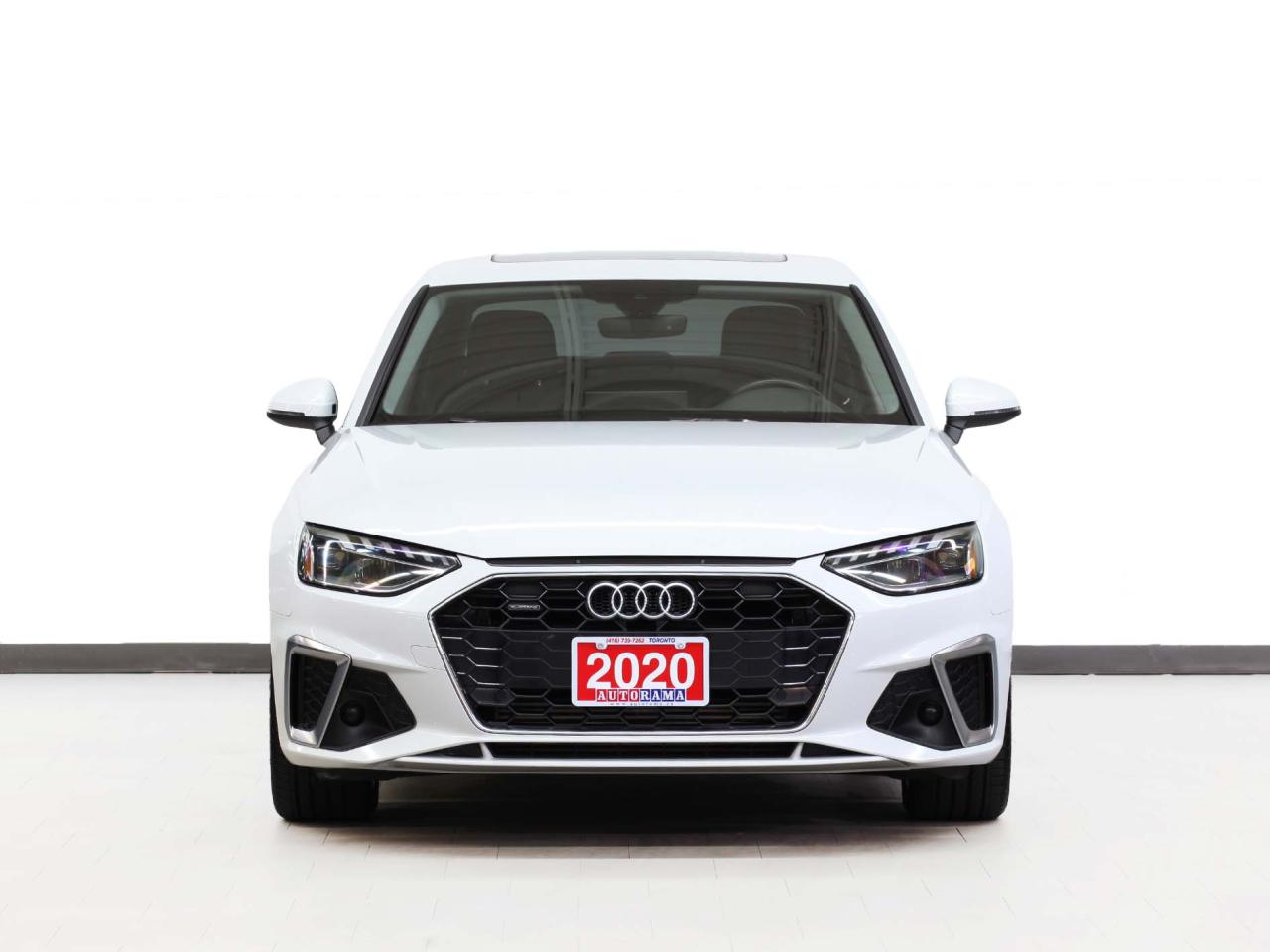 2020 Audi A4 PROGRESIV | AWD | S-Line | Nav | Leather | Sunroof