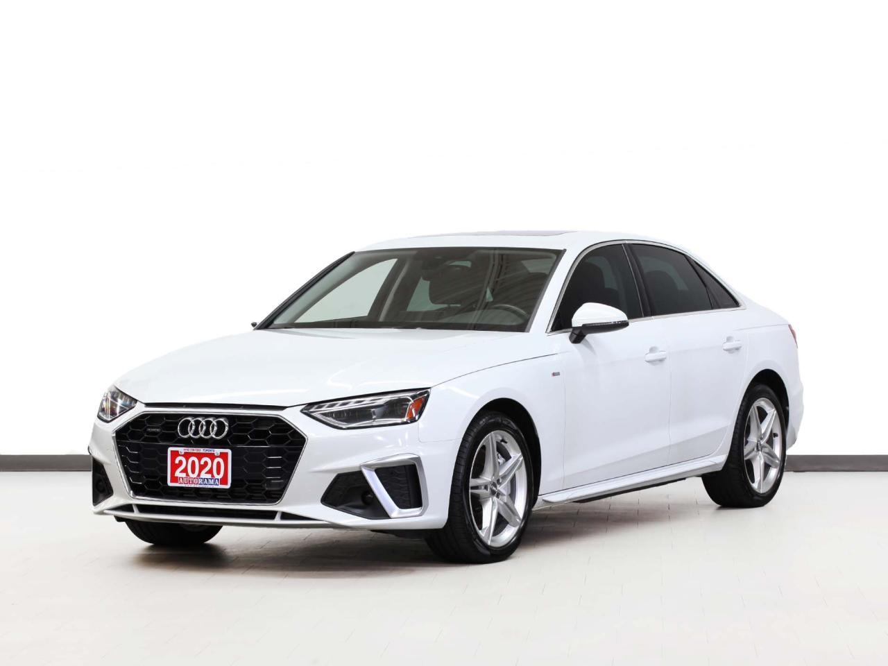 2020 Audi A4 PROGRESIV | AWD | S-Line | Nav | Leather | Sunroof