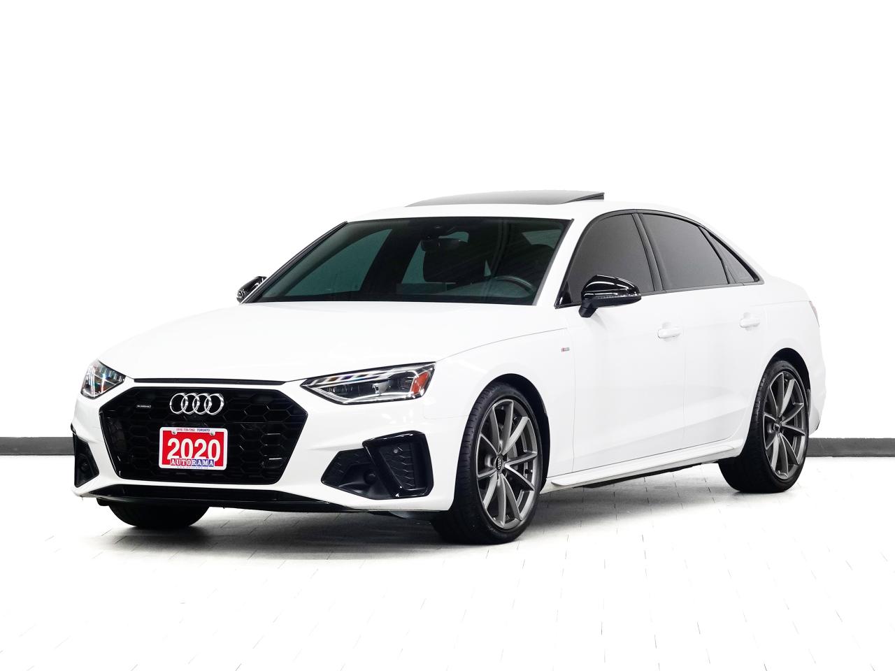 2020 Audi A4 PROGRESIV | AWD | S-Line | Nav | Leather | Sunroof