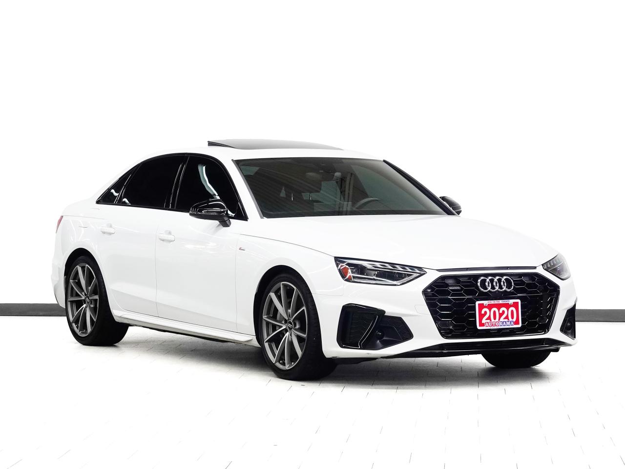 2020 Audi A4 PROGRESIV | AWD | S-Line | Nav | Leather | Sunroof