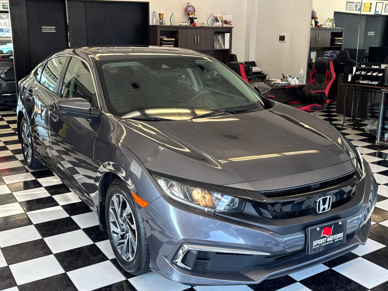 2019 Honda Civic EX+New Tires+Brakes+Adaptive Cruise+CLEAN CARFAX Photo9