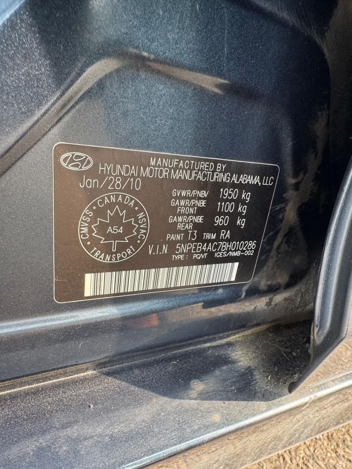 2011 Hyundai Sonata GL, AUTO, 4CYL, ONLY 45,000KMS, LOW KMS, CERTIFIED - Photo #17