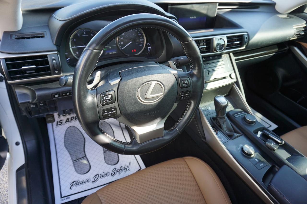 2017 Lexus IS 300 PREMIUM AWD CERTIFIED CAMERA BLUETOOTH LEATHER HEAT/COOL SUNROOF CRUISE ALLOYS - Photo #9