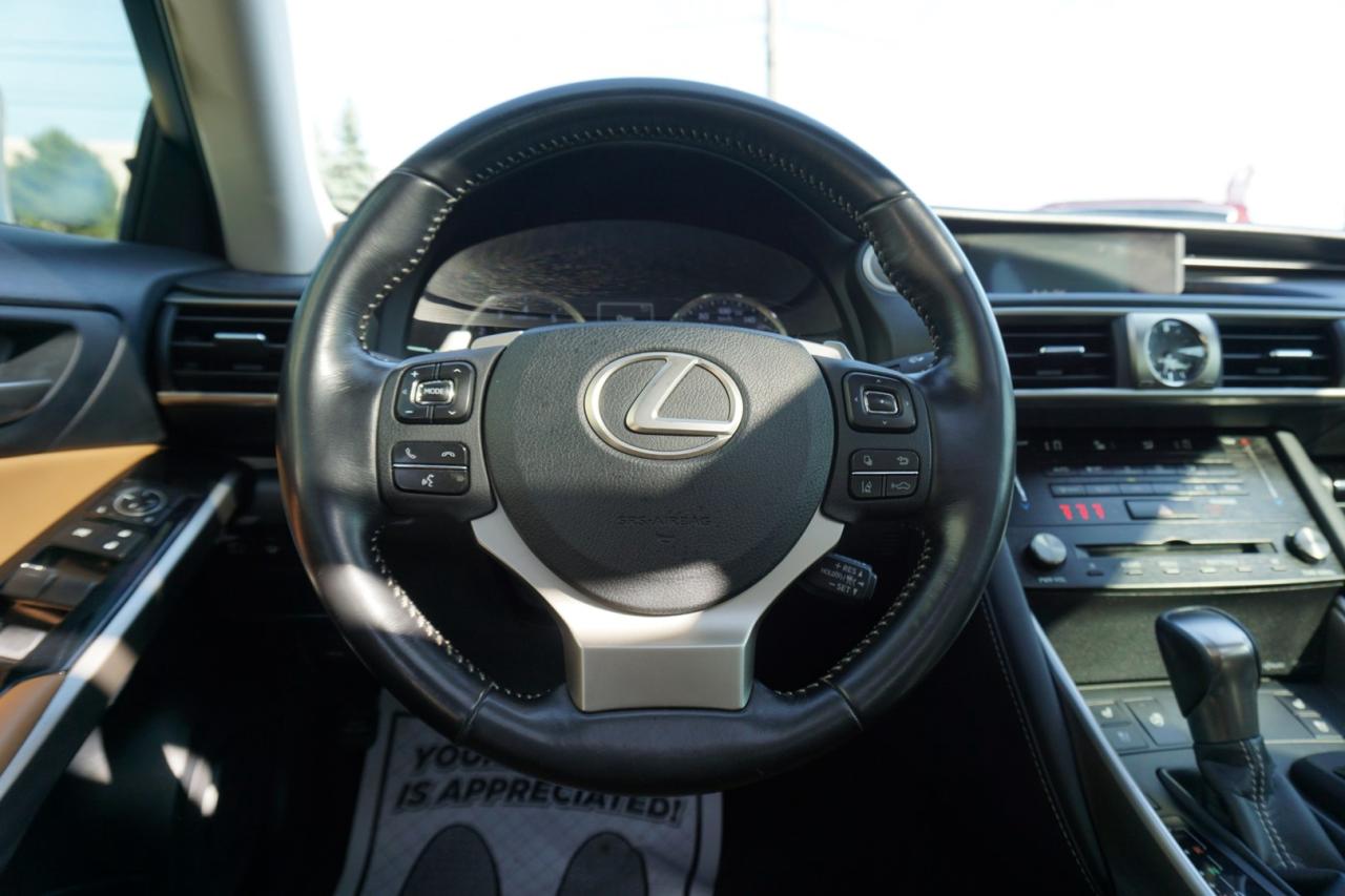 2017 Lexus IS 300 PREMIUM AWD CERTIFIED CAMERA BLUETOOTH LEATHER HEAT/COOL SUNROOF CRUISE ALLOYS - Photo #10