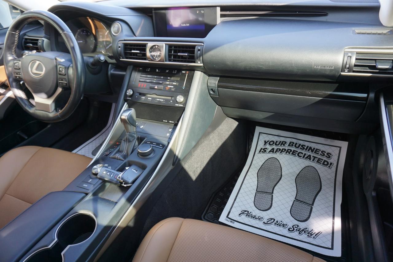 2017 Lexus IS 300 PREMIUM AWD CERTIFIED CAMERA BLUETOOTH LEATHER HEAT/COOL SUNROOF CRUISE ALLOYS - Photo #13