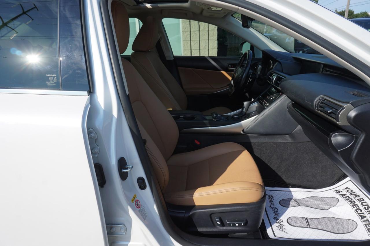 2017 Lexus IS 300 PREMIUM AWD CERTIFIED CAMERA BLUETOOTH LEATHER HEAT/COOL SUNROOF CRUISE ALLOYS - Photo #18
