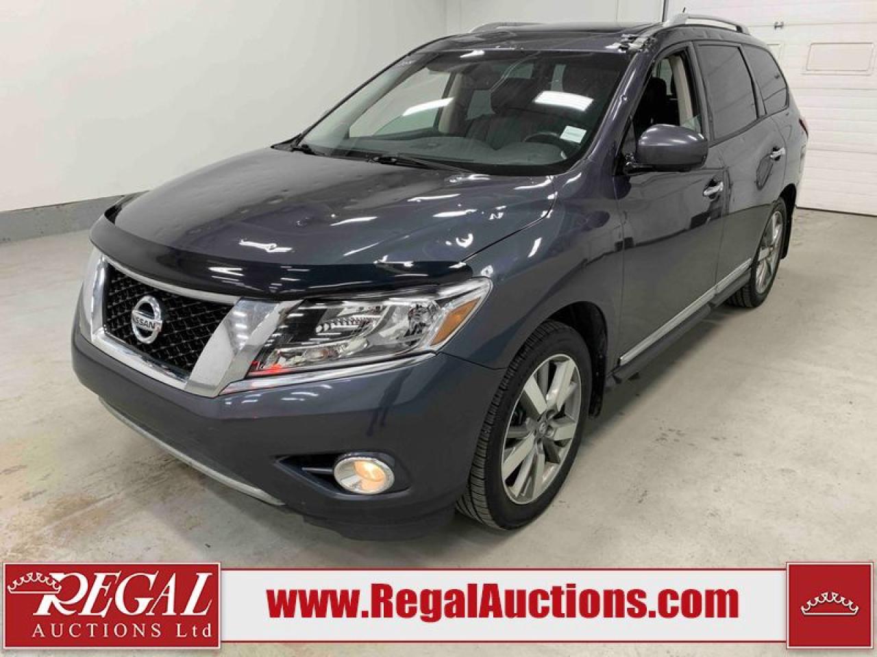 Used 2014 Nissan Pathfinder Platinum for sale in Calgary, AB