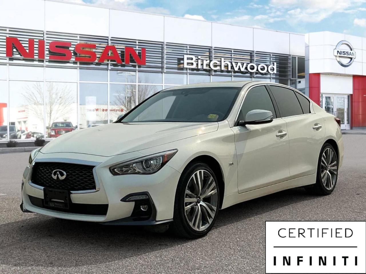 Used 2020 Infiniti Q50 Signature Edition Locally Owned | One Owner | Low KM's for sale in Winnipeg, MB