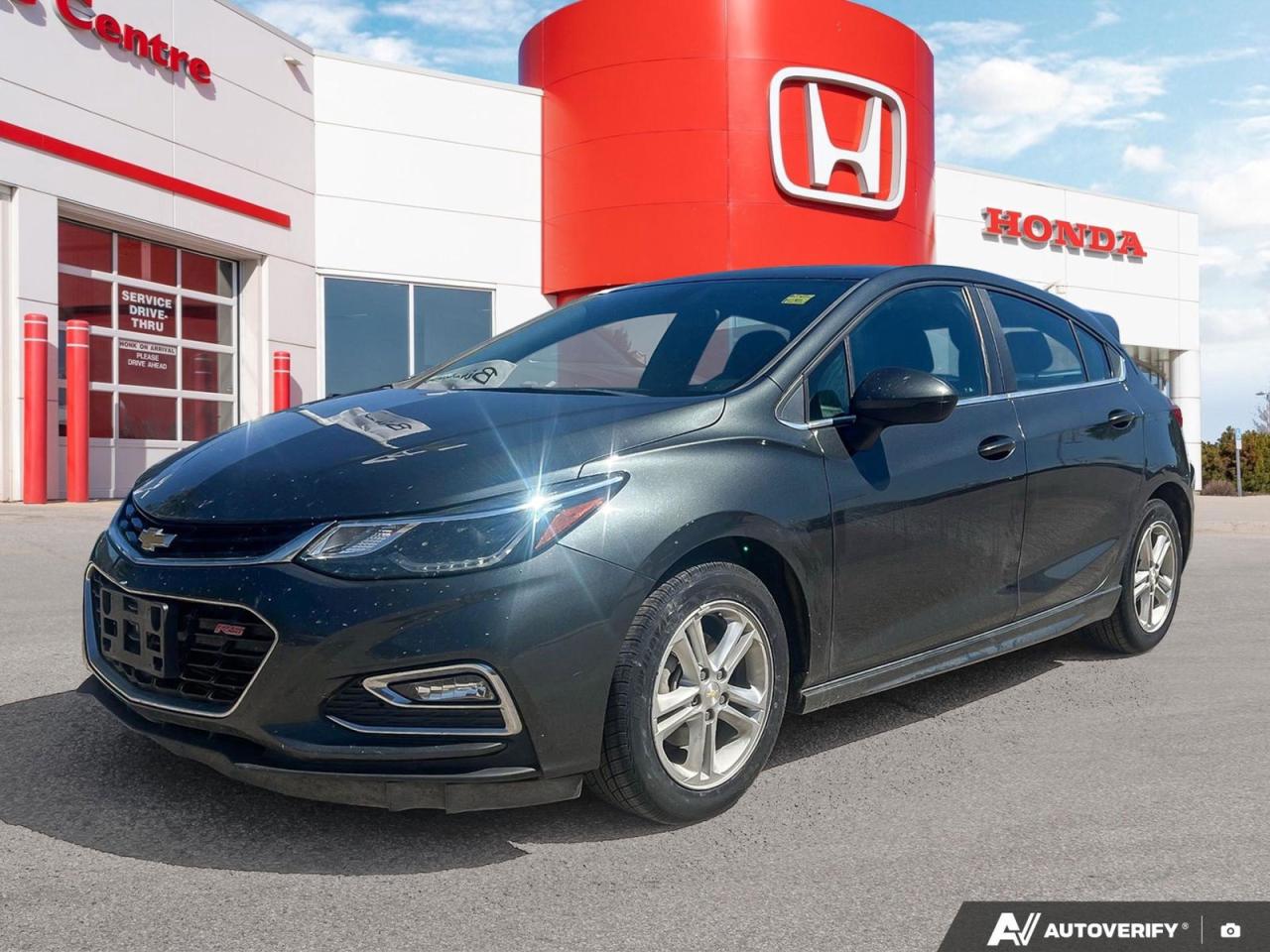 Used 2017 Chevrolet Cruze LT Hatchback | Low KMS | Clean CARFAX for sale in Winnipeg, MB